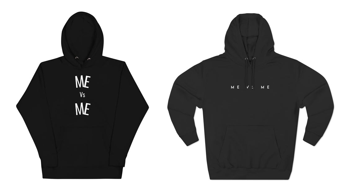 Me vs Me Hoodie - The Symbol of Personal Growth and Self-Motivation