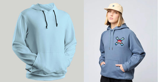 University of Sky Blue Granite Hoodie