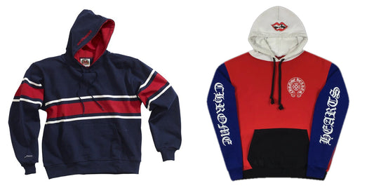 Blue Red White Hoodie - Garmentswear