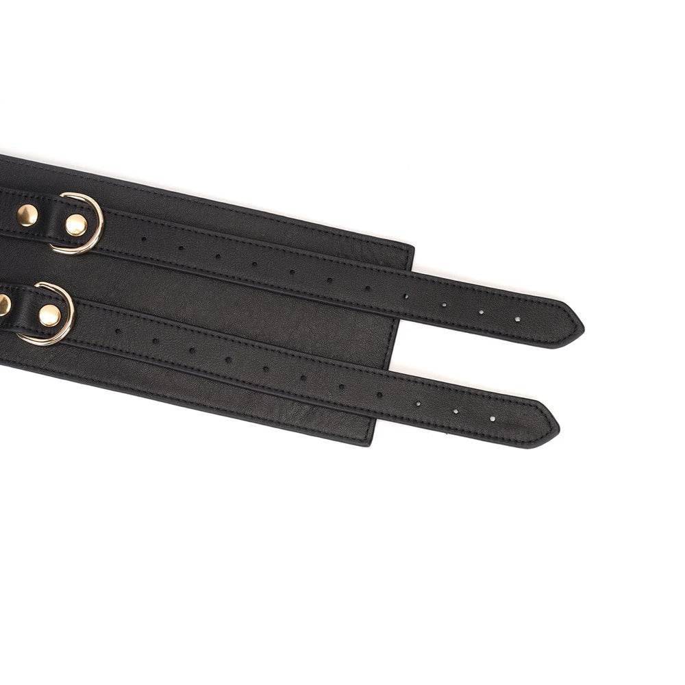 Leather Bondage Waist Belt - CoreFlexInd