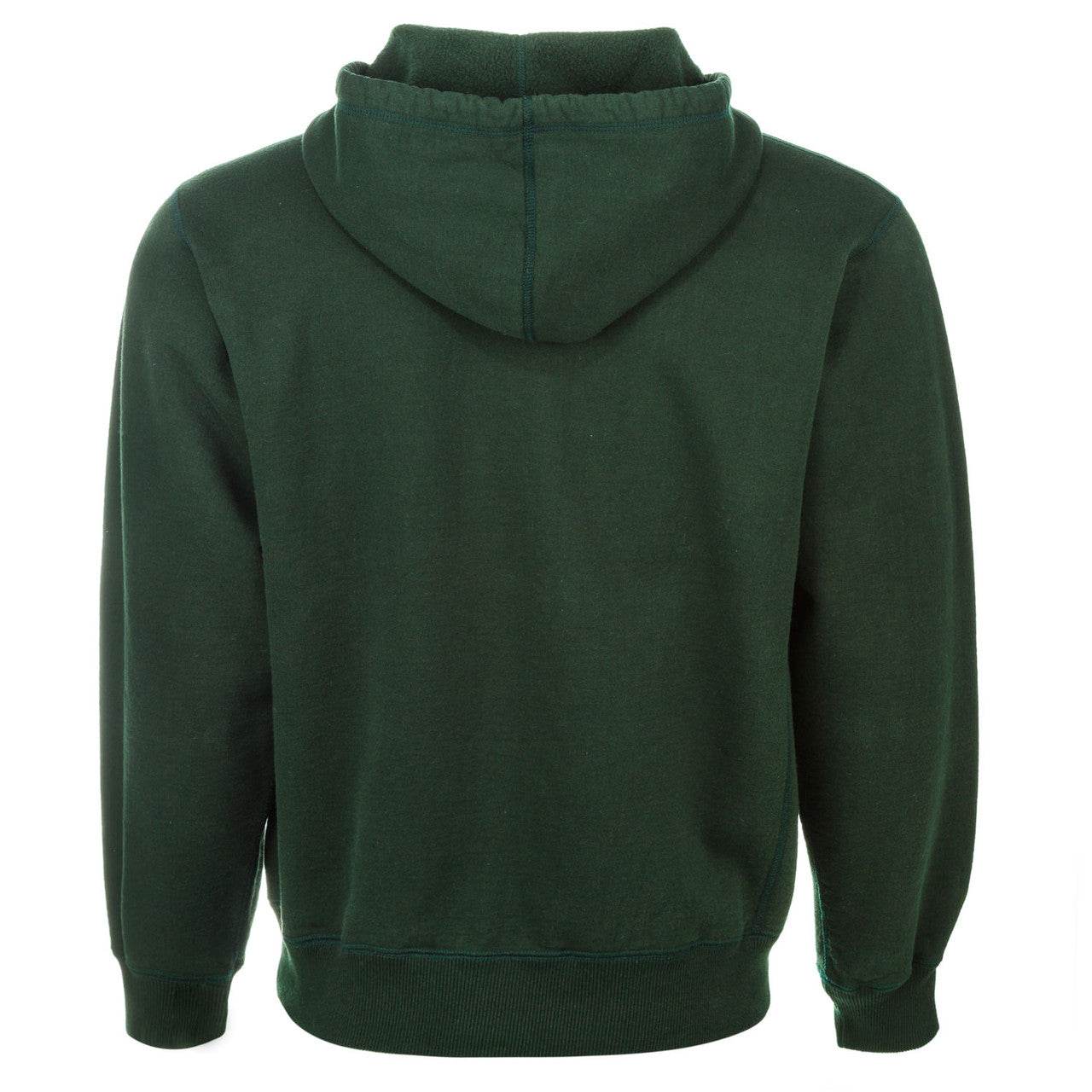 Zipper Green Hoodie - Garmentswear