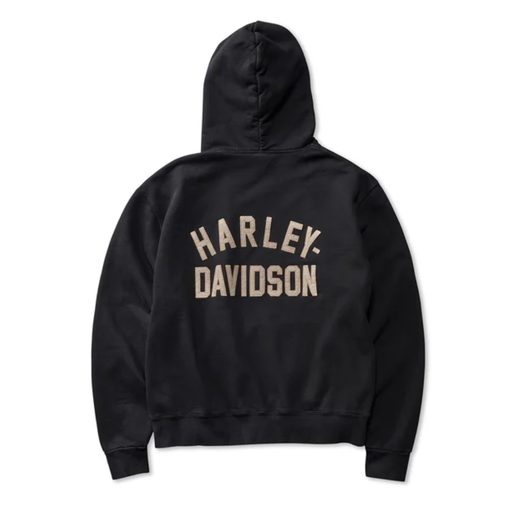 On the Roam x H-D Classic Racing Hoodie Sweatshirt - Jet Black
