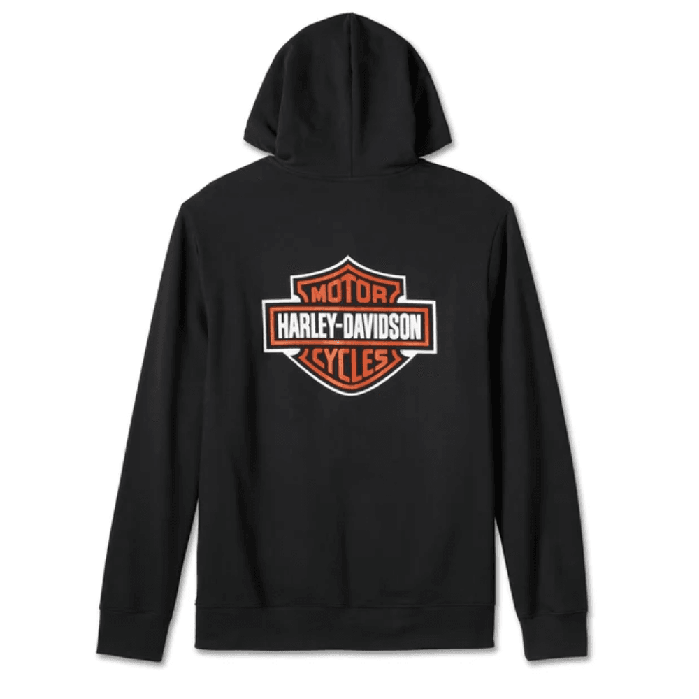 Men's Bar & Shield Zip-Up Hoodie - Garmentswear