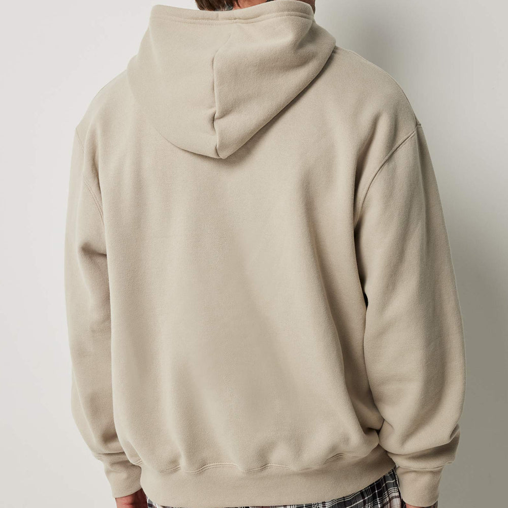 BEIGE Solid Hoodie