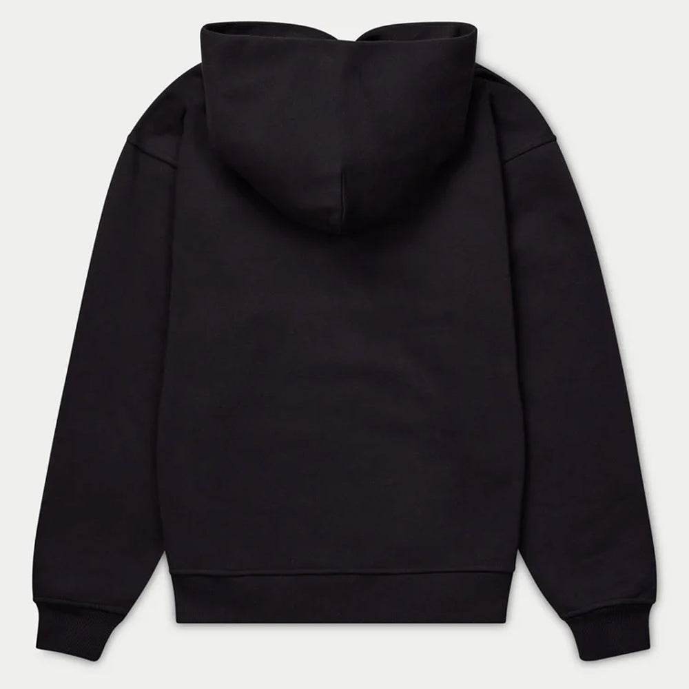 Black Hoodie Oversized Fit Label - Garmentswear