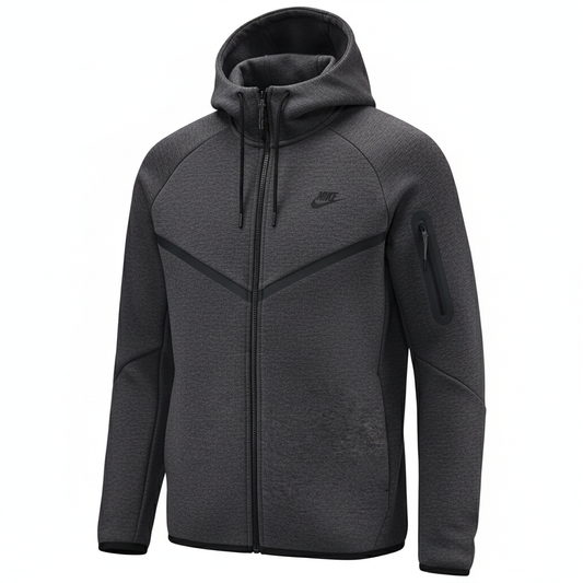 Black_Heather_Tech_Fleece_Full-Zip_Hooded_Track_Suit-Coreflexind