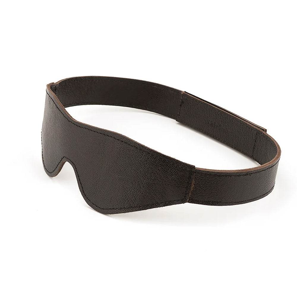 Brown Leather Blindfold - CoreFlexInd