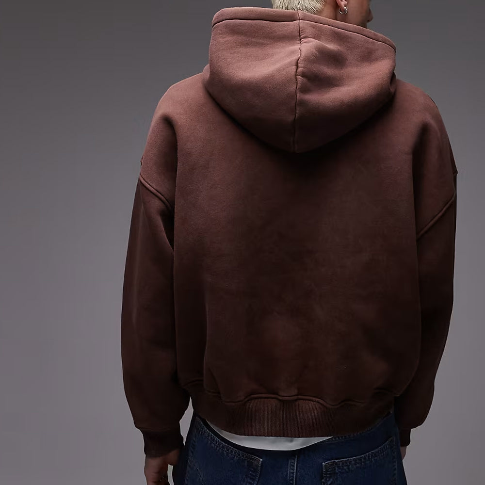 Brown Topman Oversized Hoodie