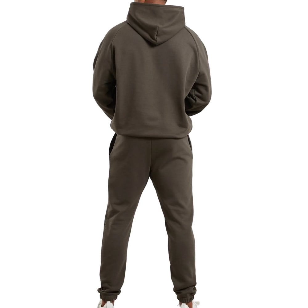 Camo Grey Pullover Hooded Track Suit-Coreflexind
