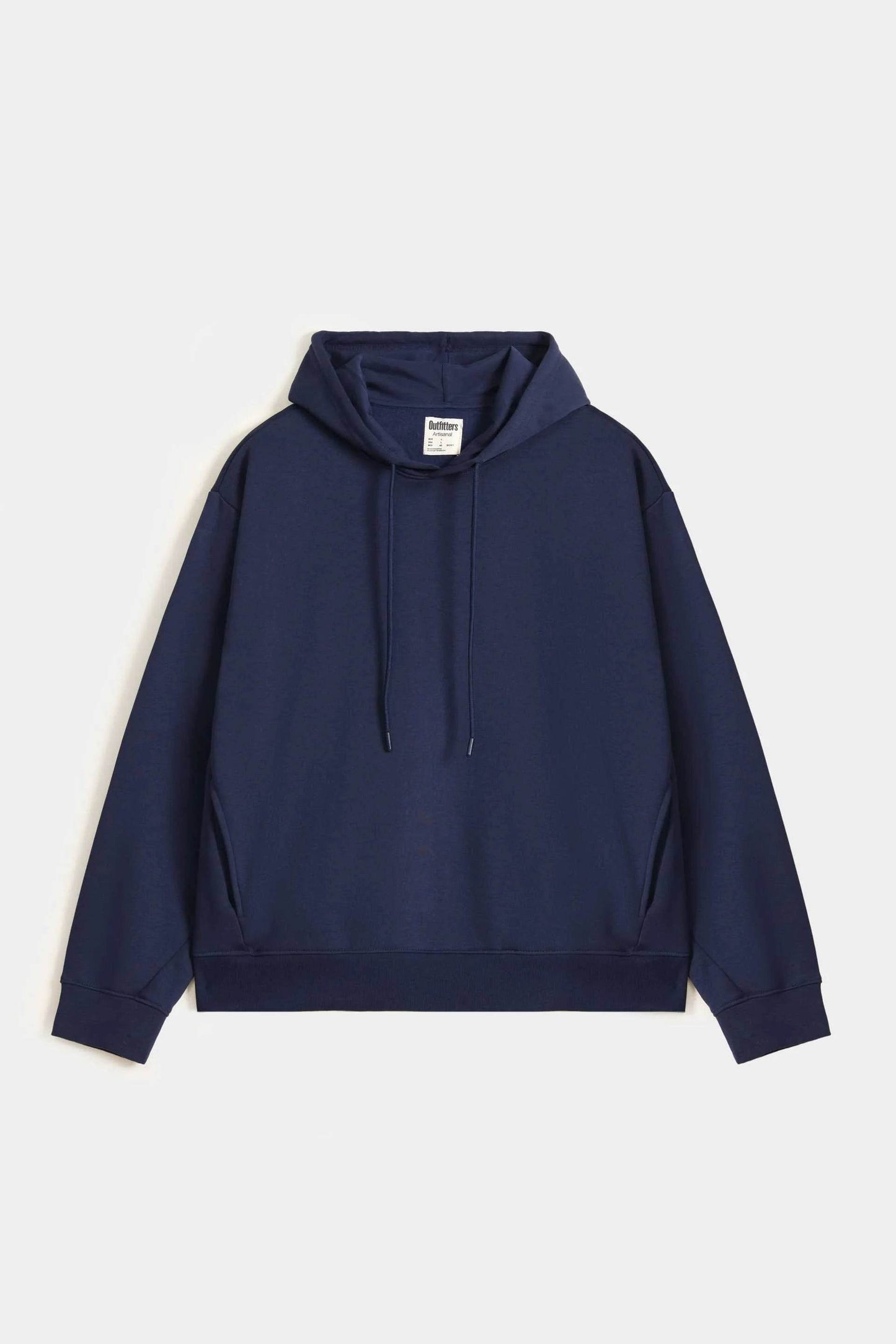 Crop Hoodie Navy - Garmentswear