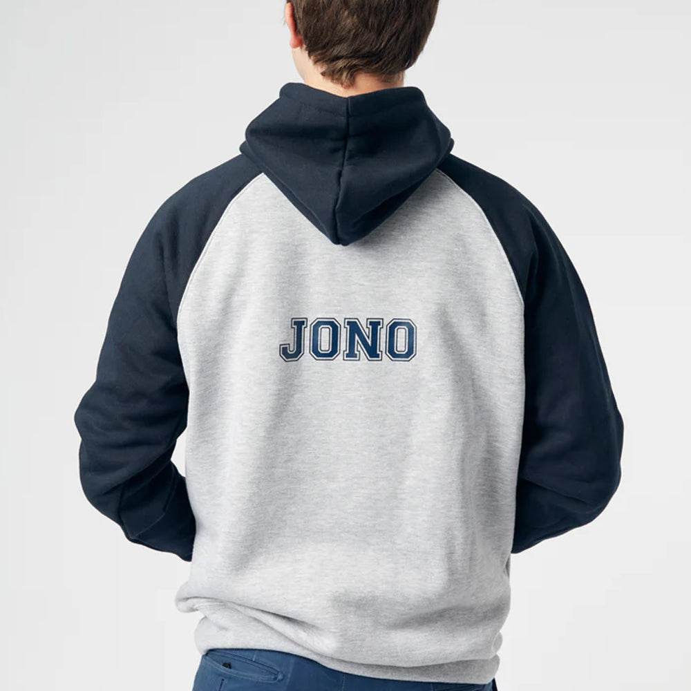 Gary Navy Hoodie 2 Tone - Garmentswear