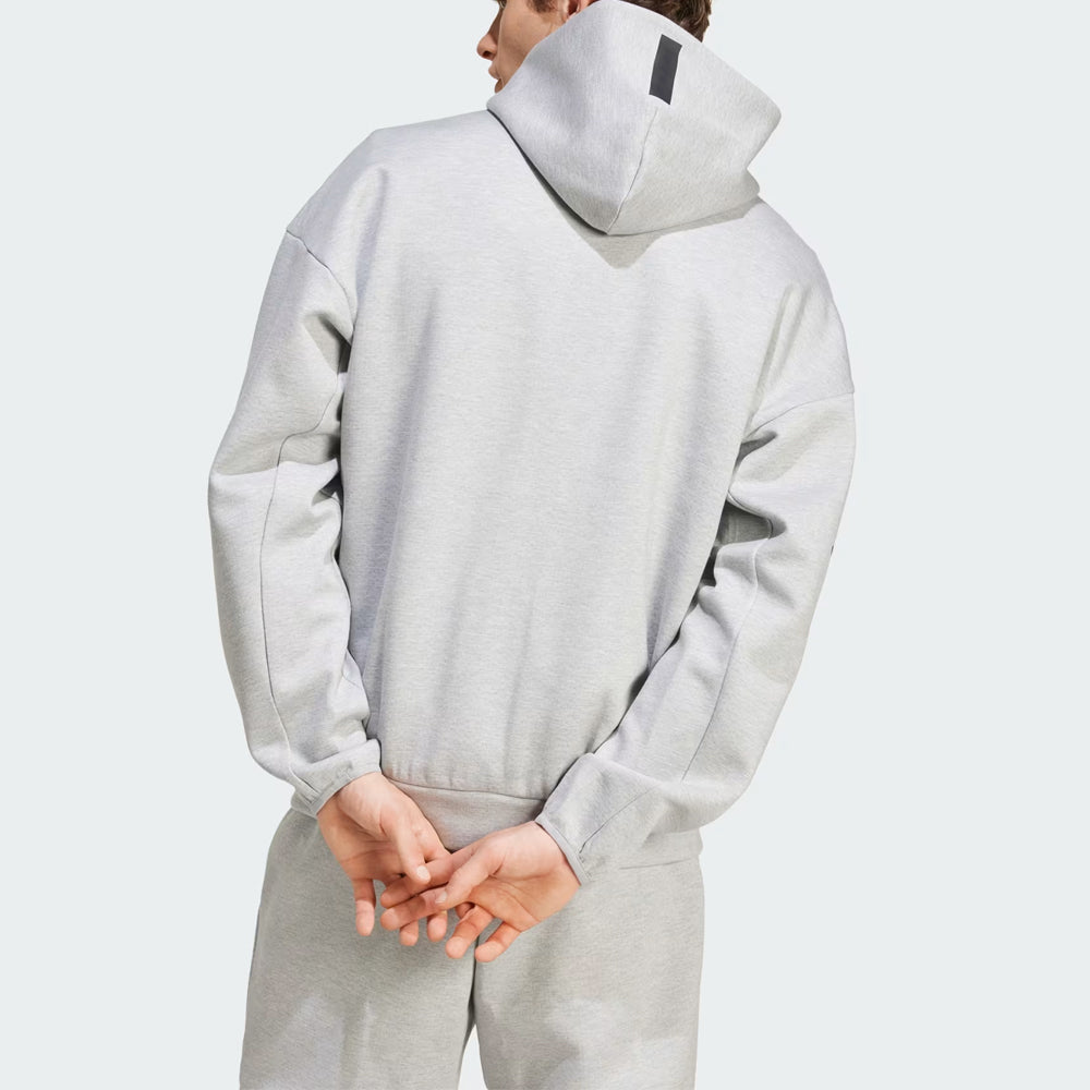 Medium Grey Heather Z.N.E Full-Zip Hooded Track Suit