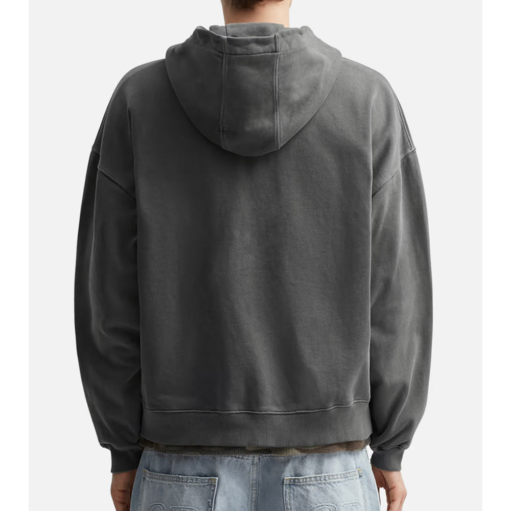 International Zipped Hoodie Cropped