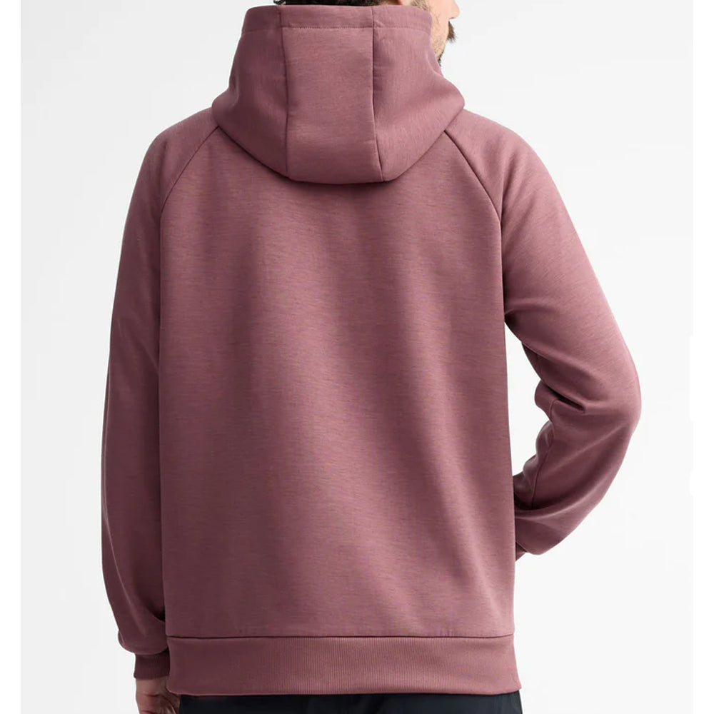 Pink hoodie on a white background