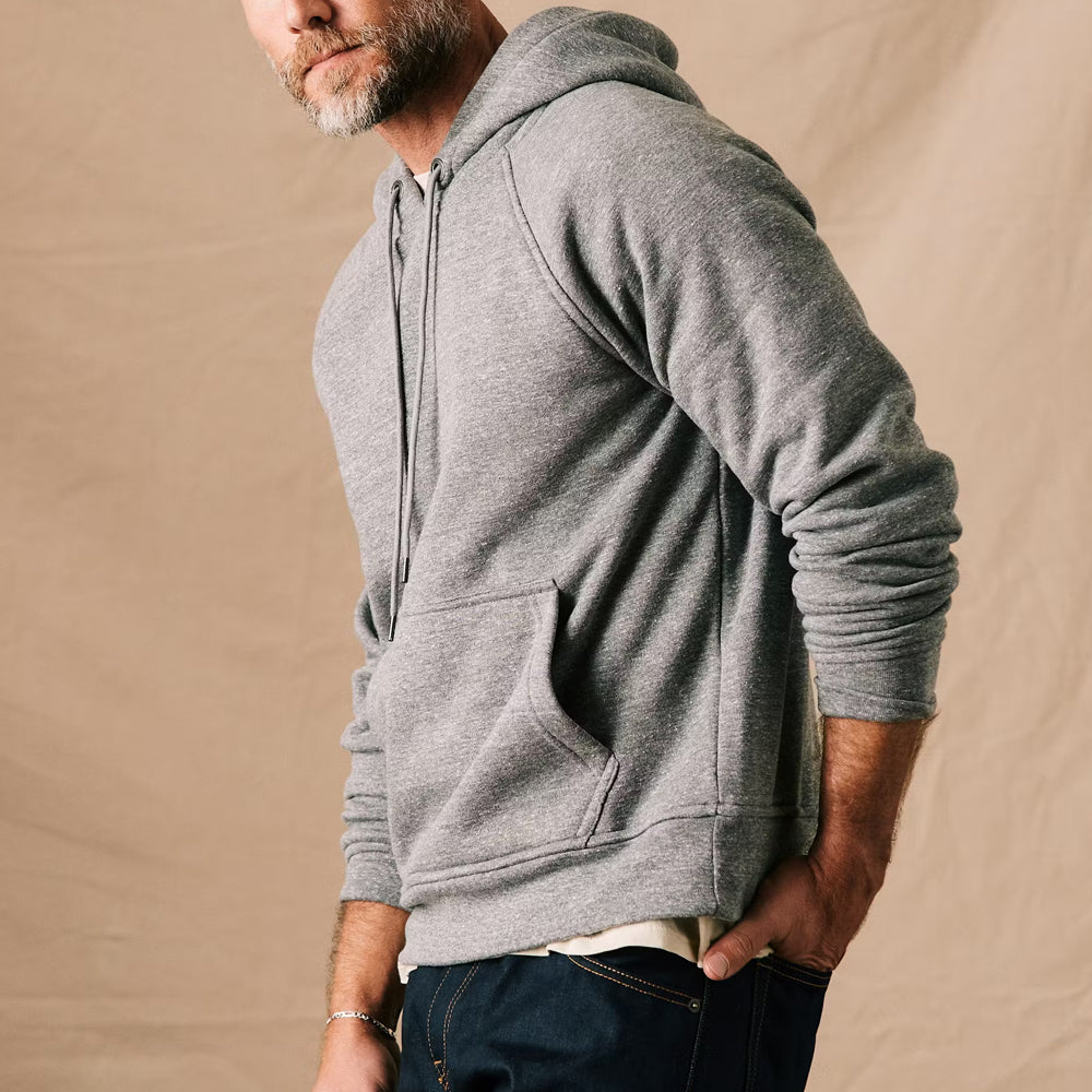 Medium Heather Grey Pullover Hoodie