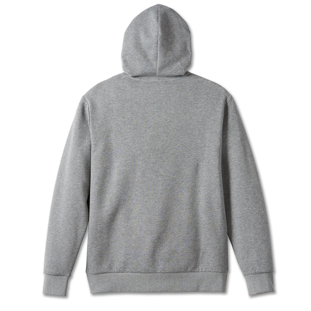 Gray hoodie on a white background
