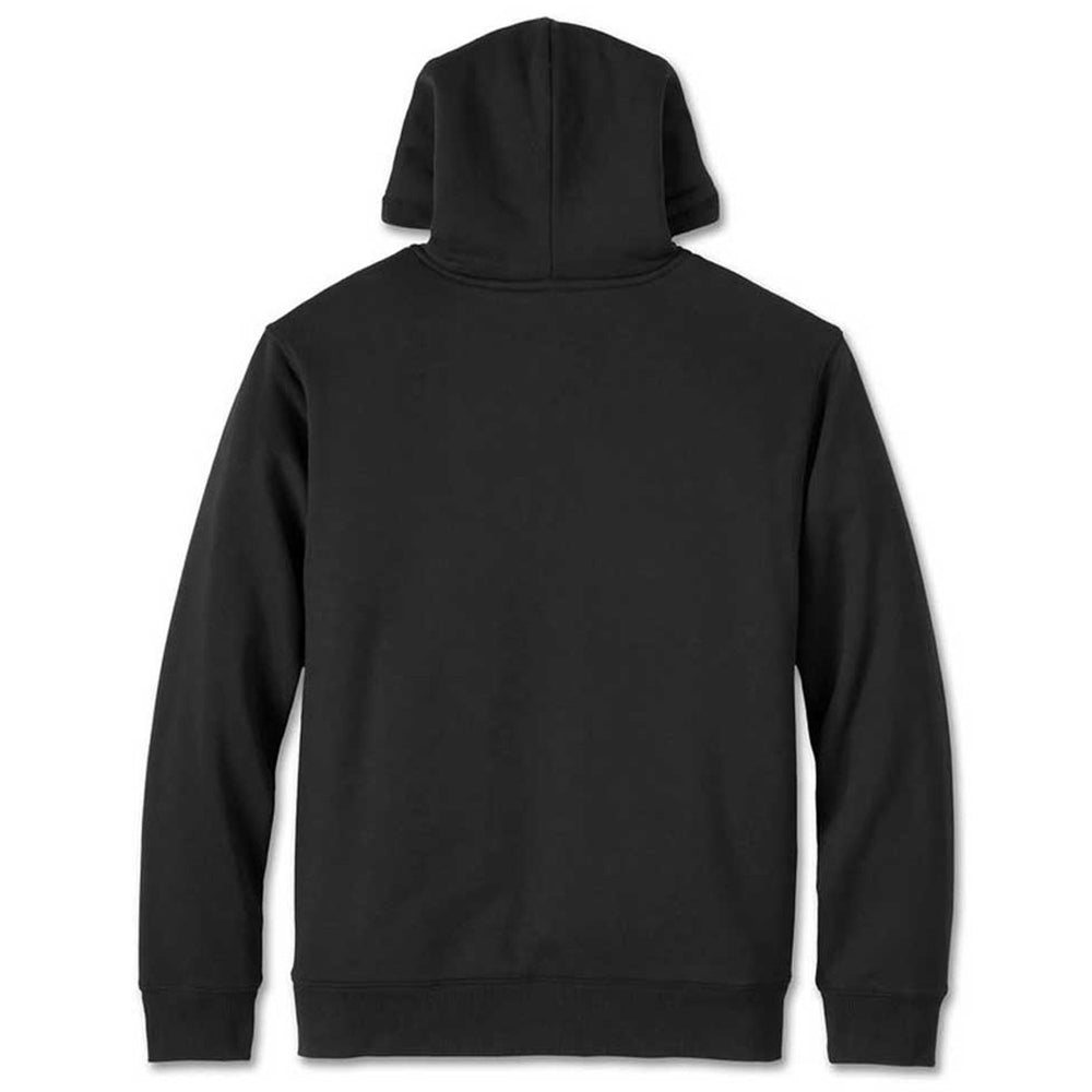 Black hoodie on a white background