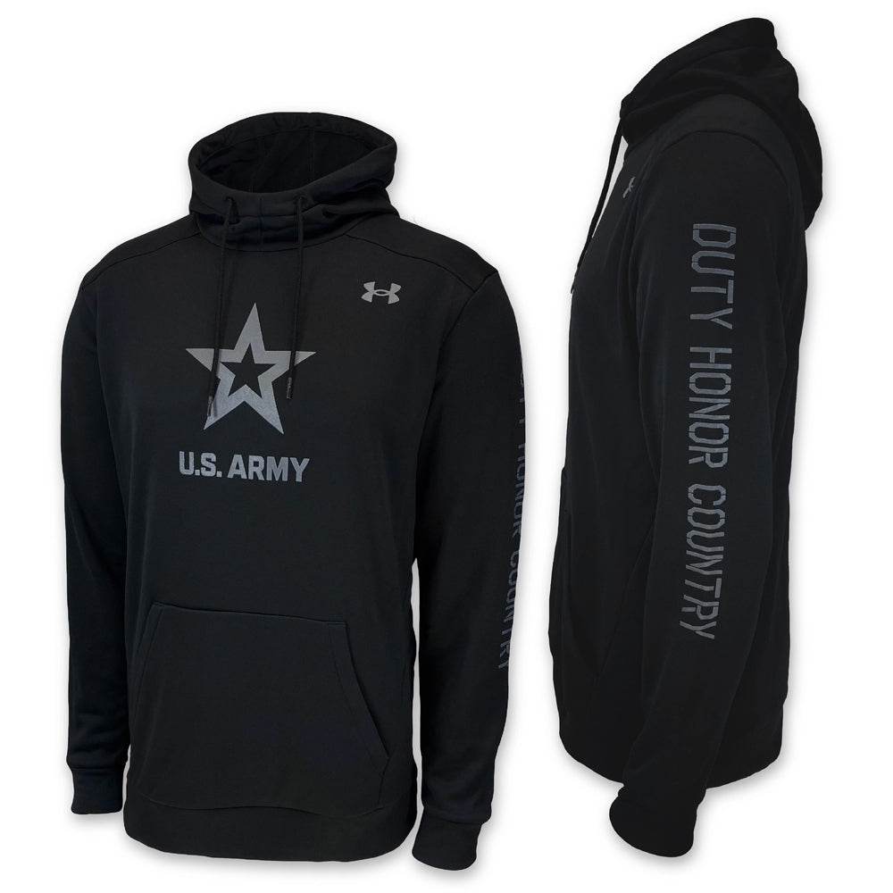 Men's Black Relaxed Fit Pullover Hoodie - Garmentswear