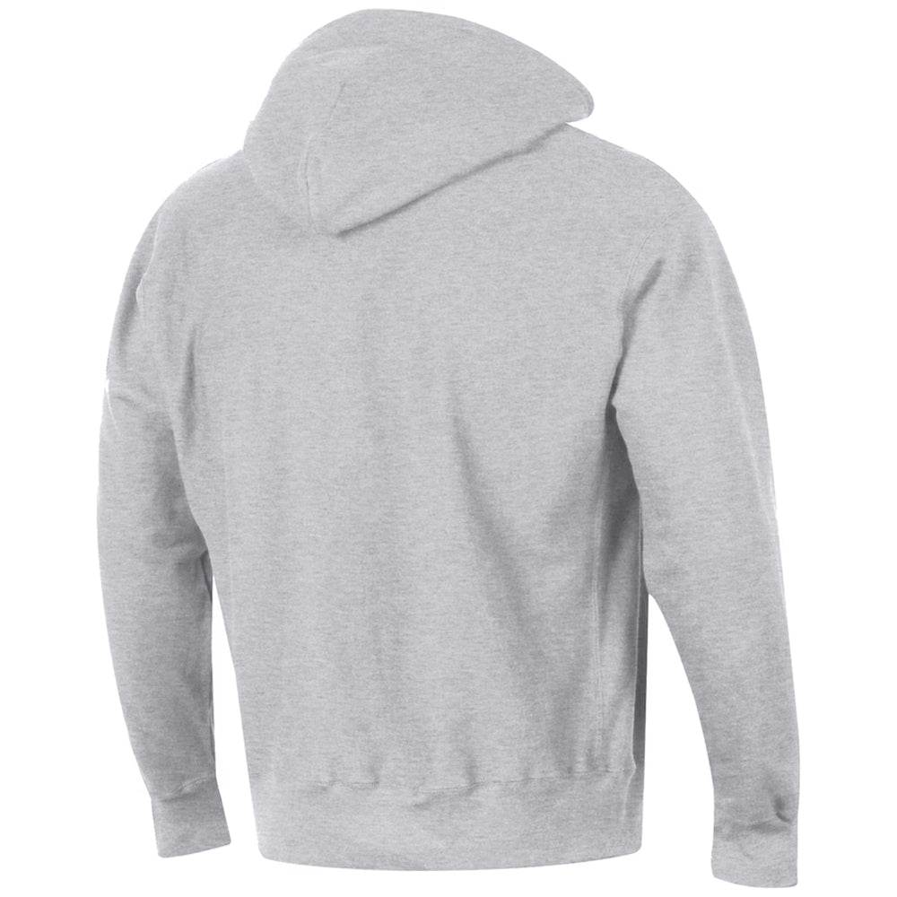 Men's Heather Gray Relaxed Fit Pullover Hoodie - Garmentswear