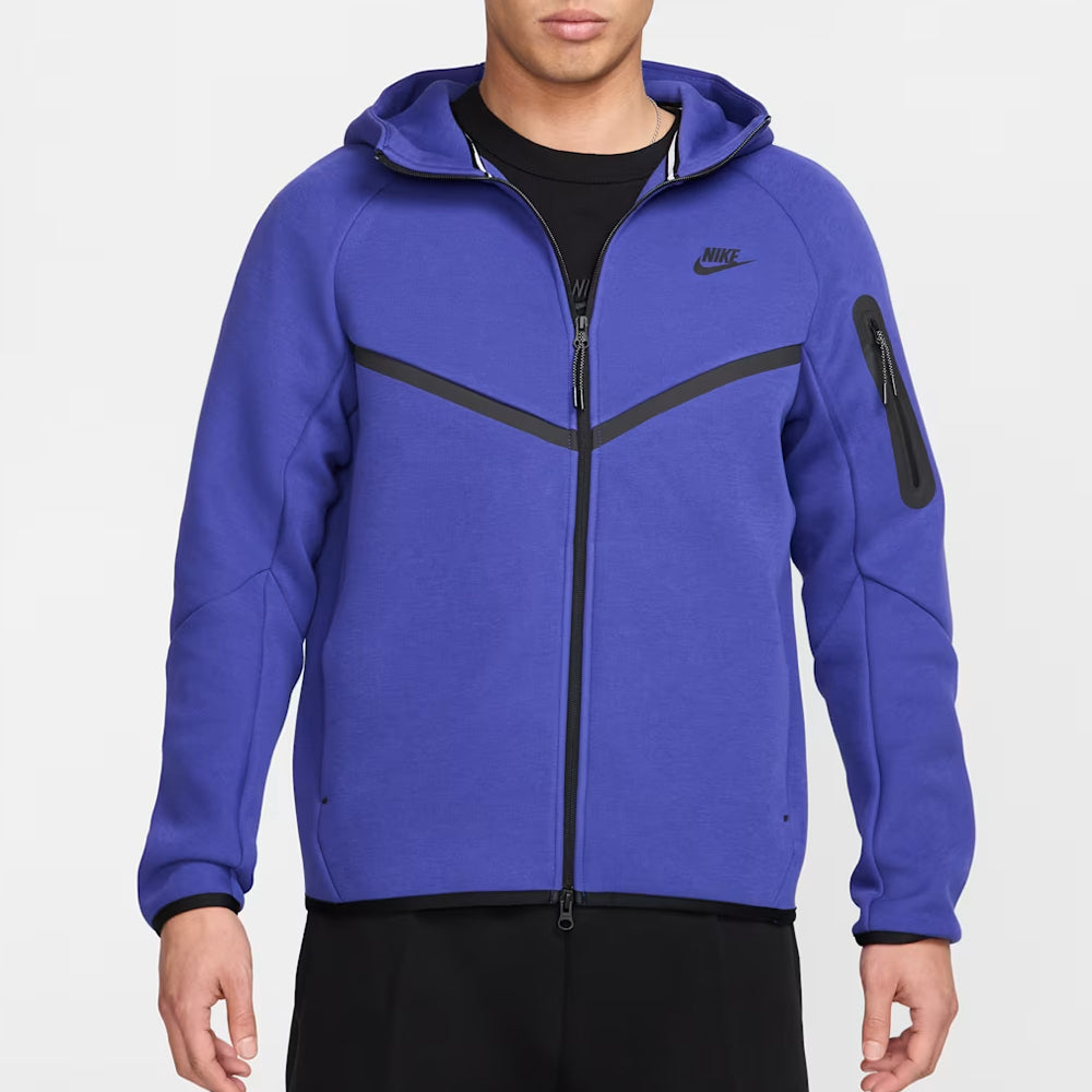 Navy Blue Tech Fleece Full-Zip Hooded Track Suit-Coreflexind