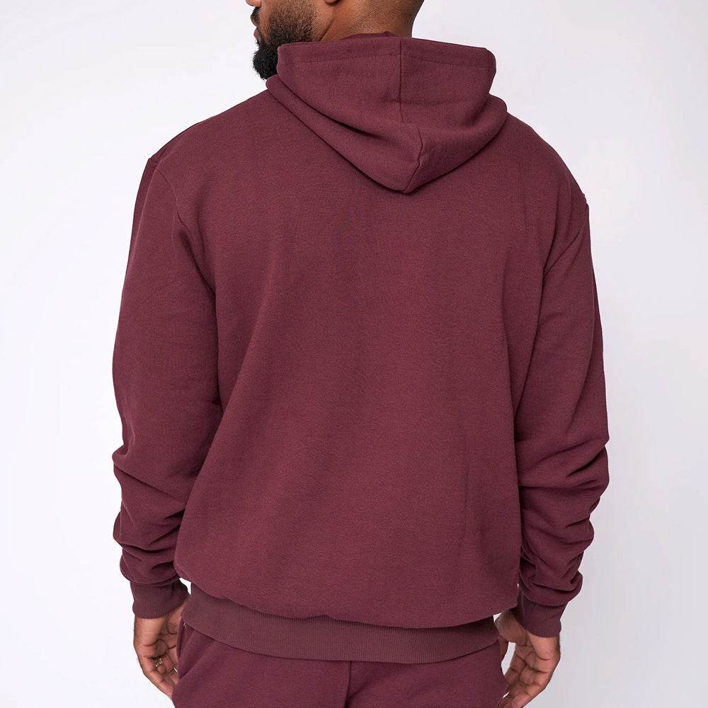 Old Mauve Oversized Heavyweight Hoodie - Garmentswear