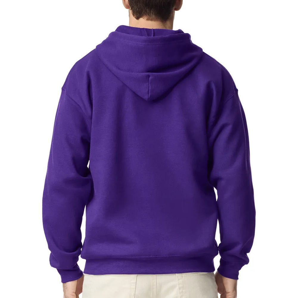 Purple Zip-Up Hoodie