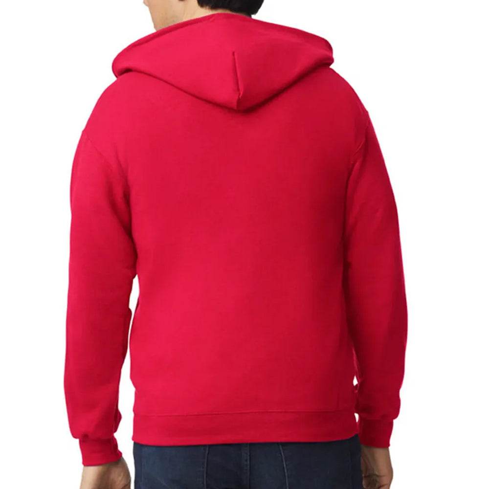 Red Zip-Up Hoodie - Garmentswear