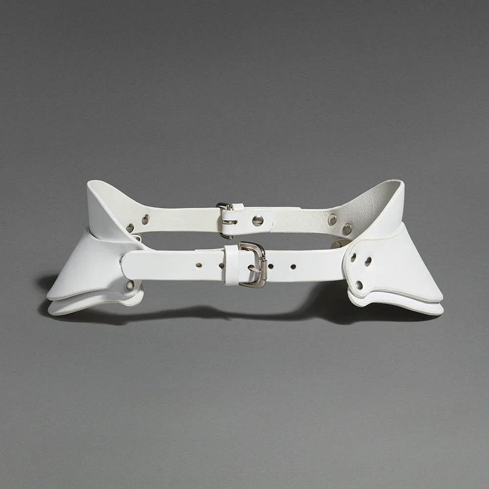 Shaped Waist Belt White - CoreFlexInd