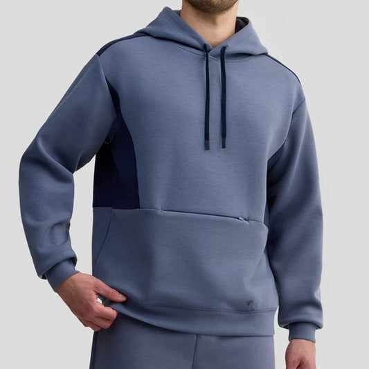Light Blue Athletic Hoodie - Garmentswear