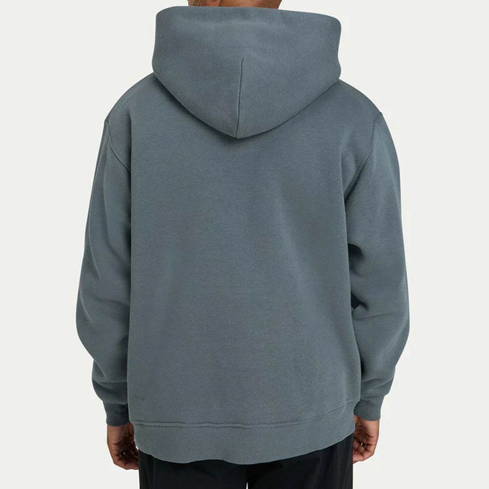 Washed sage Hoodie Oversized Fit Label - Garmentswear