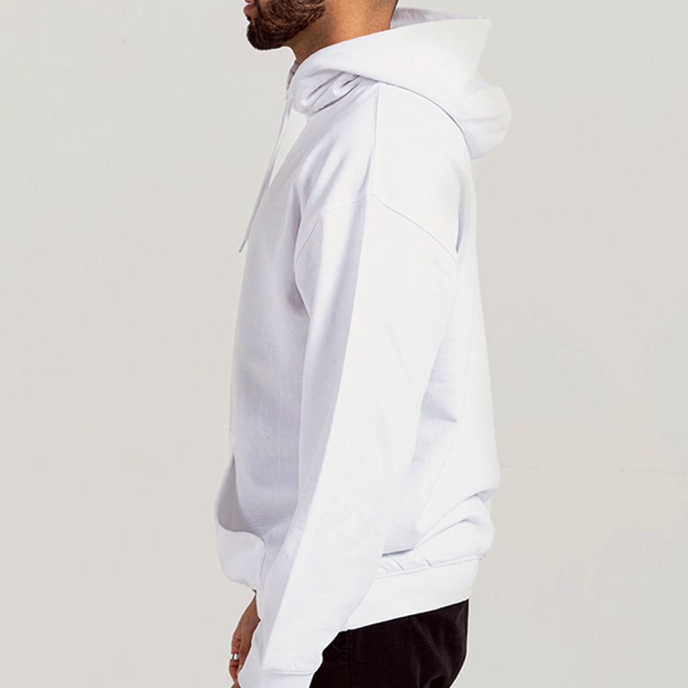 Unisex Adult White Hoodie
