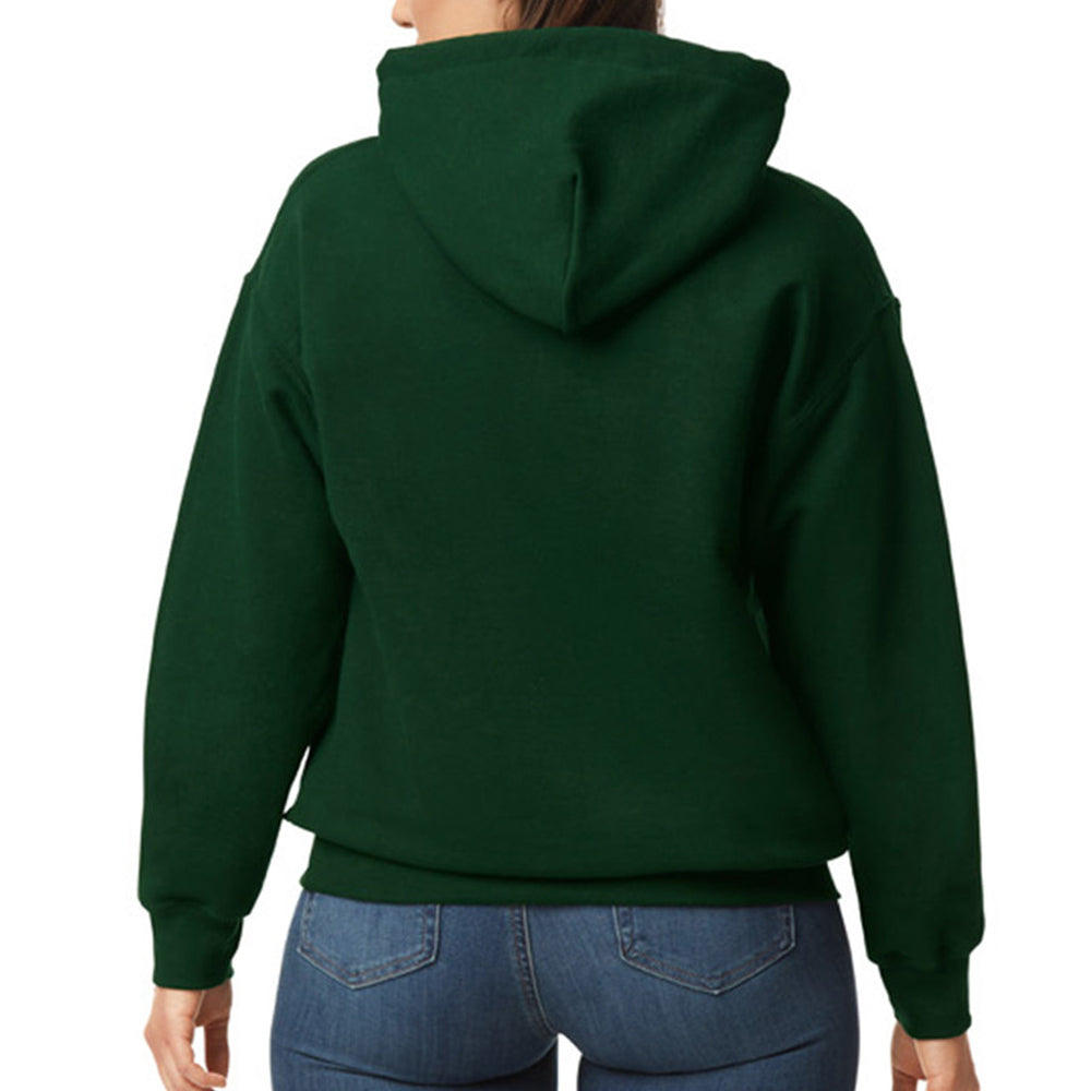 Women Green Pullover Hoodie