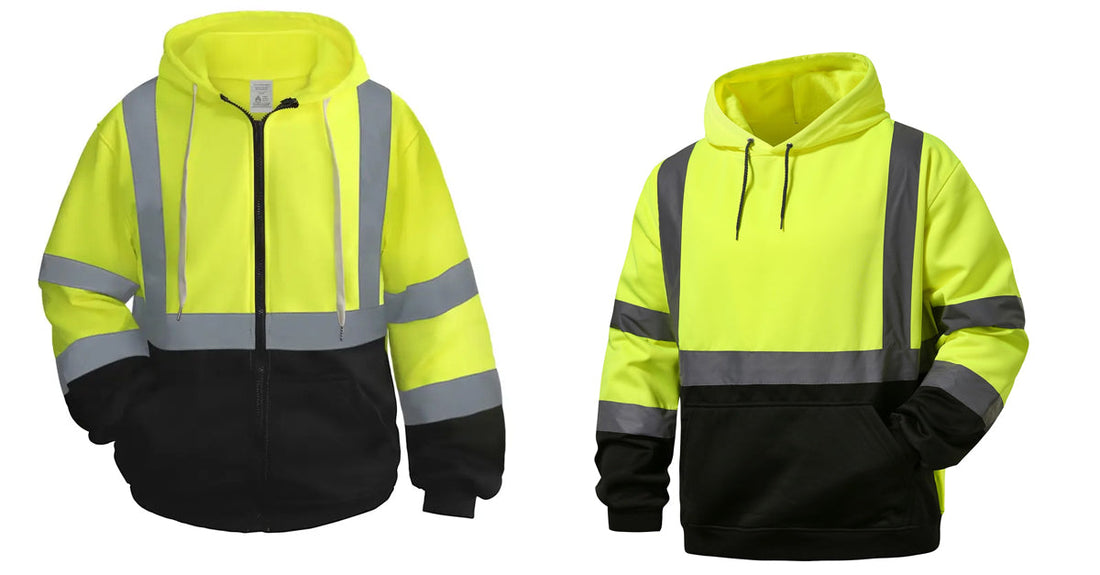 Men's Reflective Hoodie - Garmentswear