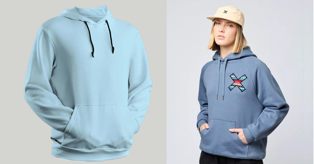 University of Sky Blue Granite Hoodie