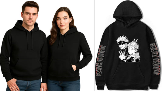 Black Hoodie for Men and Women