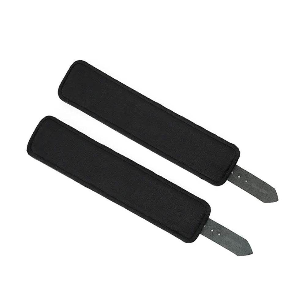 Brown Leather Ankle Cuffs with Soft Lining - CoreFlexInd