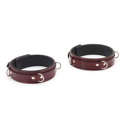 Leather Thigh Cuffs with Rose Gold Hardware - CoreFlexInd