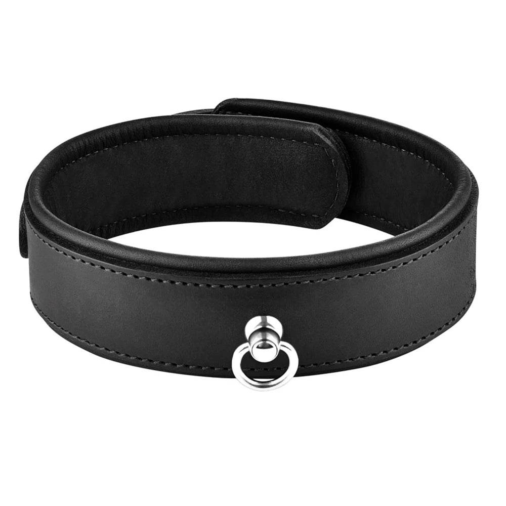 Leather Collar Black - CoreFlexInd