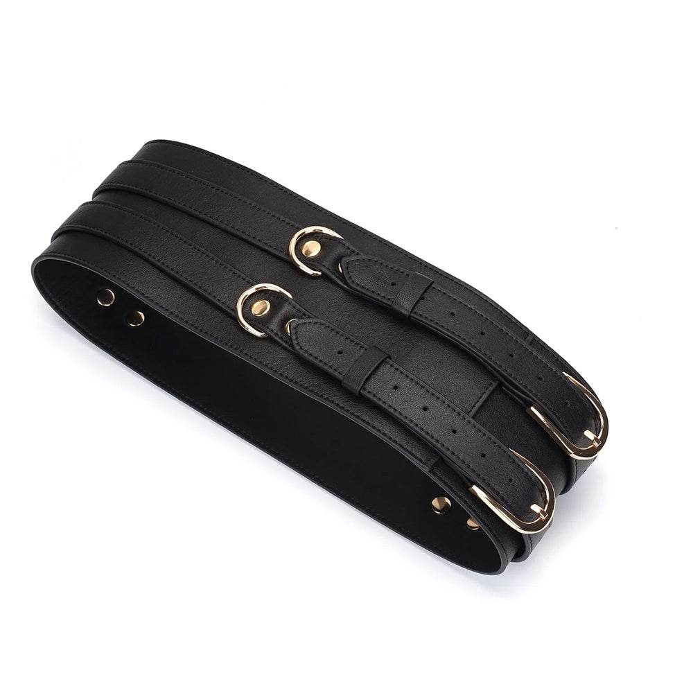 Leather Bondage Waist Belt - CoreFlexInd