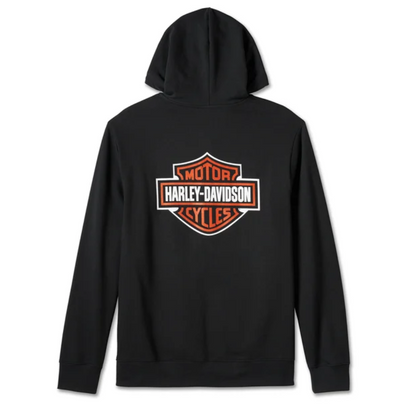 Bar &amp; Shield Zip-Up Hoodie: Bold, Comfortable, Built to Ride