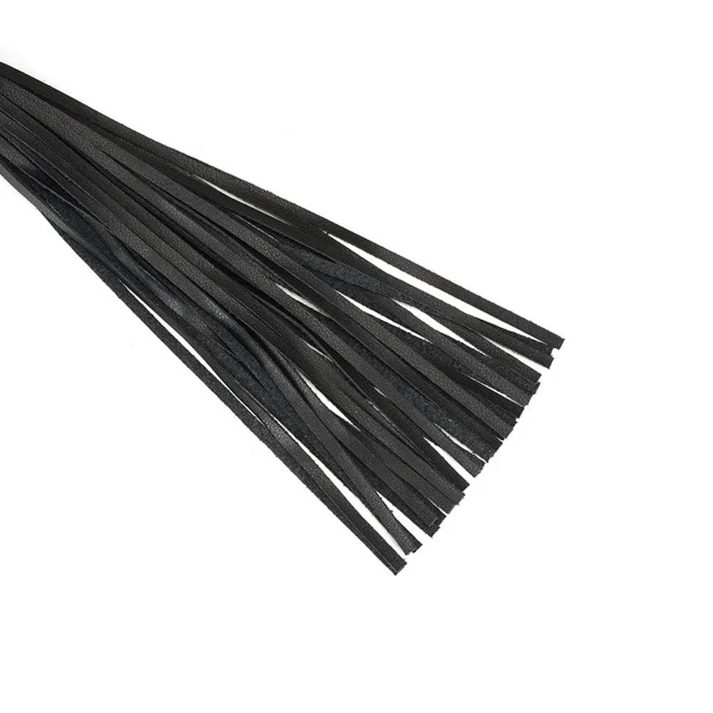 Black Bond Leather Whip - CoreFlexInd