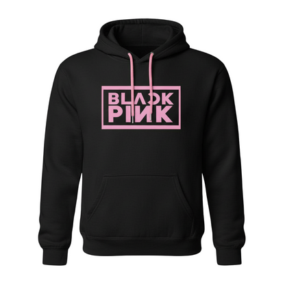 Black Hoodie With Pink - Garmentswear