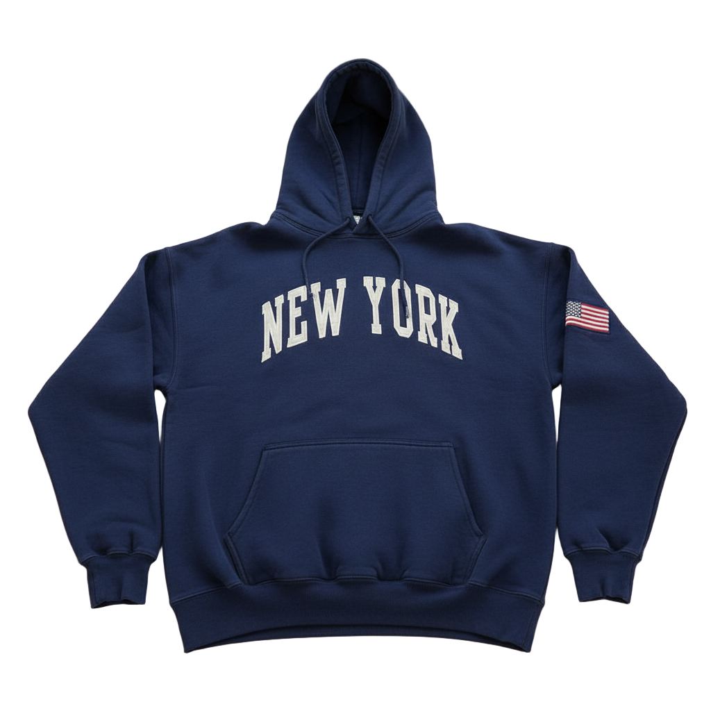 BlueHoodie-Garmentswear