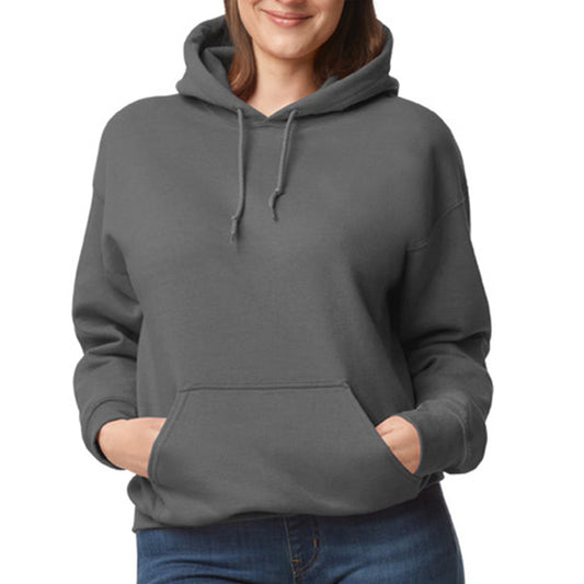 Women Charcoal Pullover Hoodie