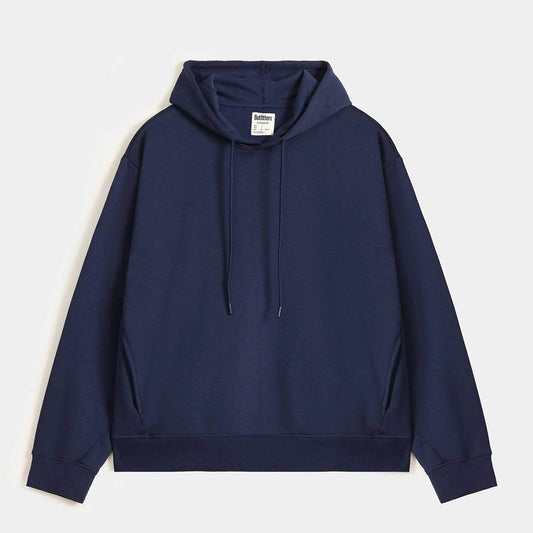 Crop Hoodie Navy