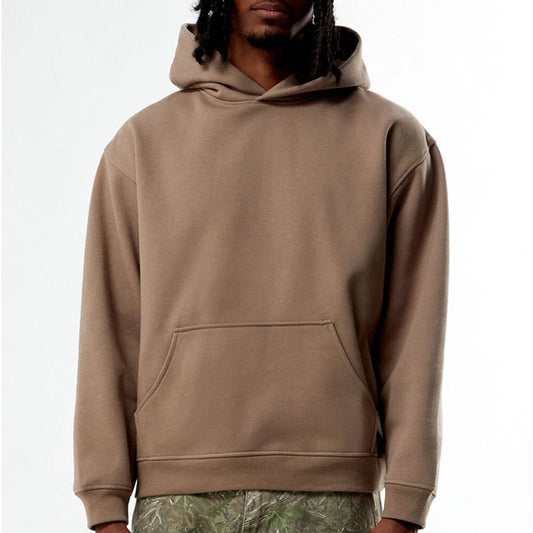 Desert Taupe Solid Hoodie