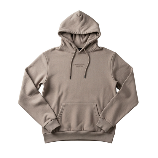 Frappe Print Detail Hoodie - Garmentswear