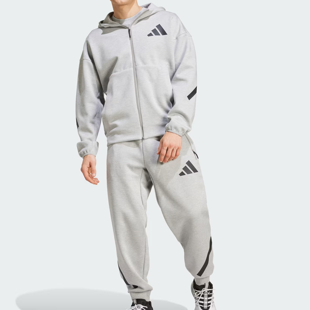 Medium Grey Heather Z.N.E Full-Zip Hooded Track Suit