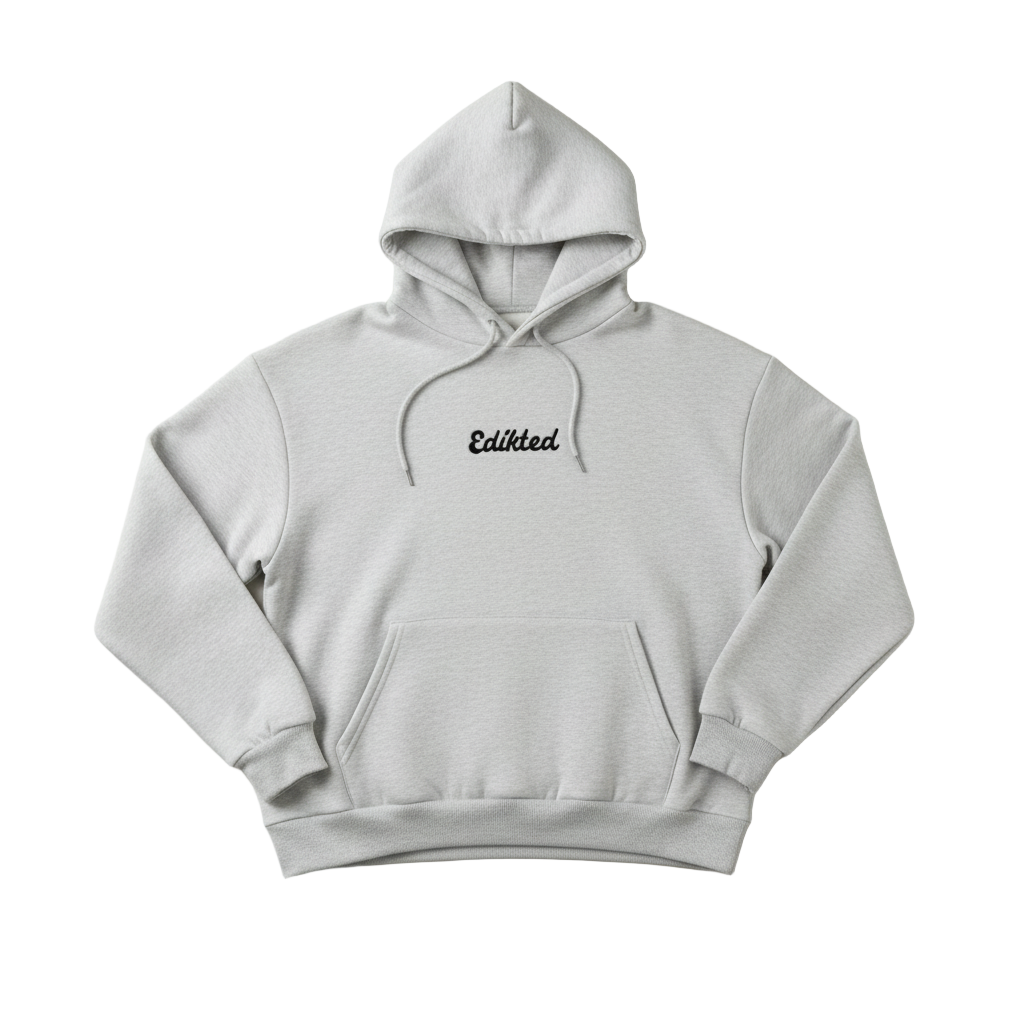 Women Heather Grey Luxury Hoodie - Garmentswear