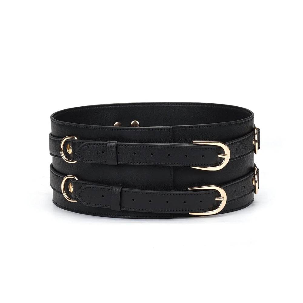 Leather Bondage Waist Belt - CoreFlexInd